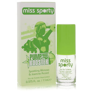 Miss Sporty Pump Up Booster von Coty Sparkling Mimosa & Jasmine Accord Eau de Toilette Spray .375 oz für Frauen