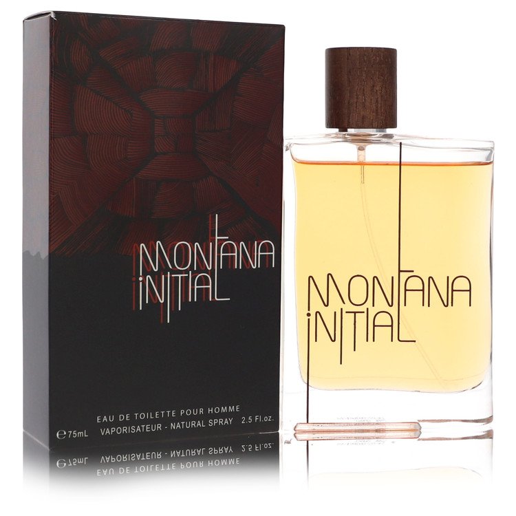 Montana Initial van Montana Eau De Toilette Spray 2,5 oz voor mannen