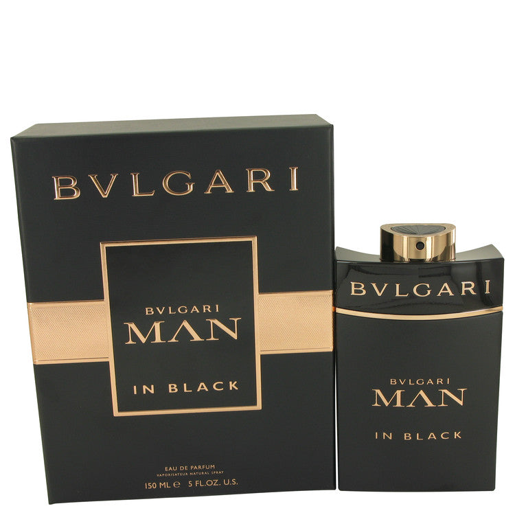 Bvlgari Man In Black de Bvlgari Eau De Parfum Spray 5 oz para hombres