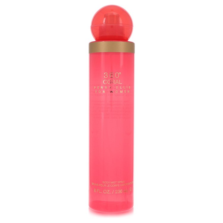 Perry Ellis 360 Coral от Perry Ellis Спрей для тела, 8 унций, для женщин