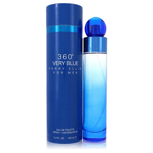 Perry Ellis 360 Very Blue de Perry Ellis Eau De Toilette Spray 3.4 oz para hombres