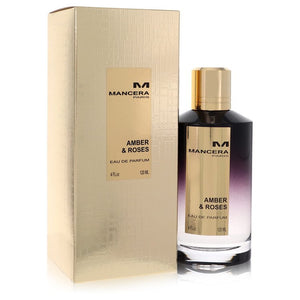 Mancera Amber & Roses by Mancera Eau De Parfum Spray 4 oz for Women