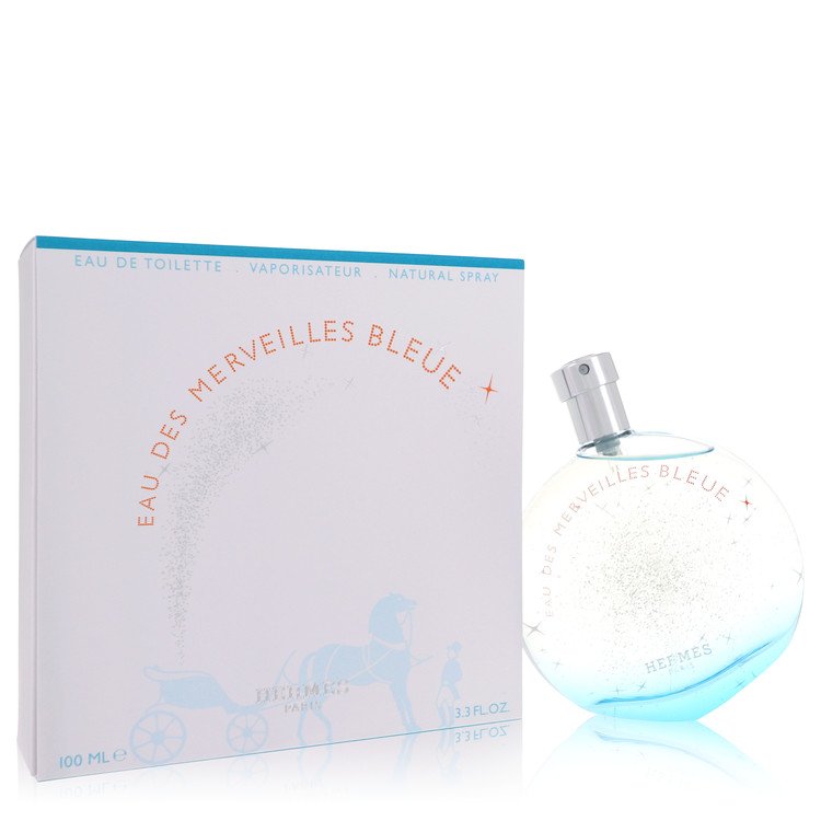 Eau des Merveilles Bleue von Hermes Eau De Toilette Spray 3,4 oz für Frauen