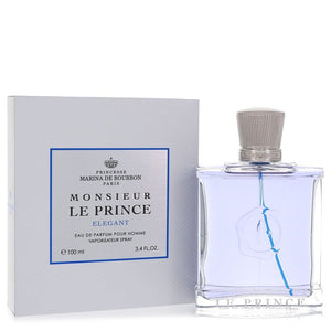 Monsieur Le Prince Elegant de Marina De Bourbon Eau De Parfum Spray 3.4 oz para hombres