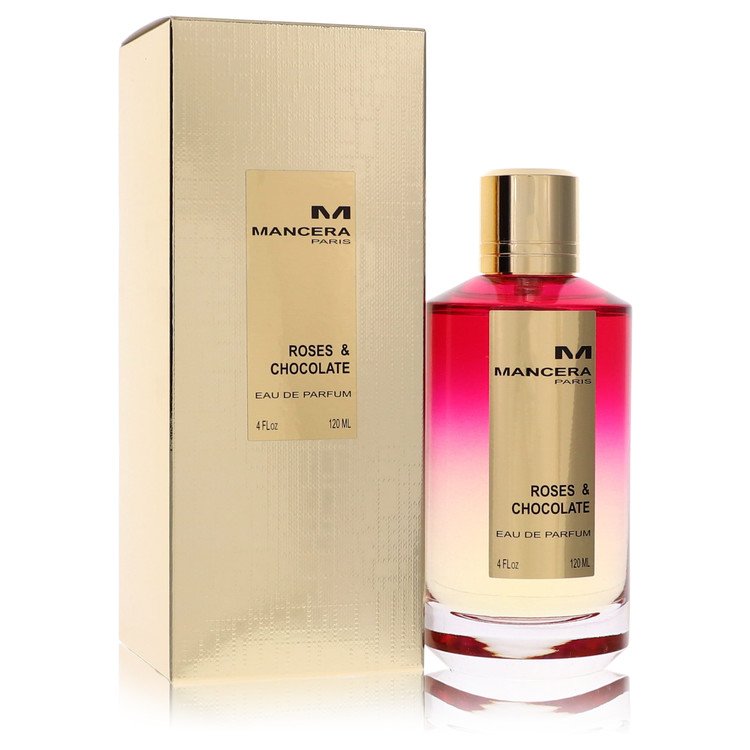 Mancera Roses & Chocolate von Mancera Eau De Parfum Spray (Unisex) 4 oz für Frauen