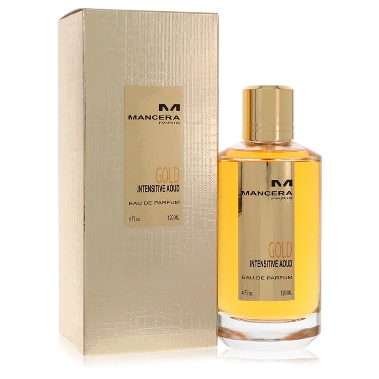 Mancera Intensive Aoud Gold von Mancera Eau De Parfum Spray 4 oz für Frauen