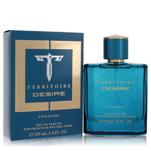 Territoire Desire от YZY Perfume Парфюмированная вода-спрей 3,4 унции для мужчин