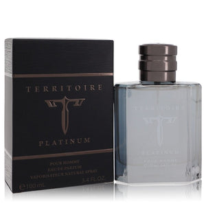 Territoire Platinum van YZY Perfume Eau De Parfum Spray 3,4 oz voor mannen