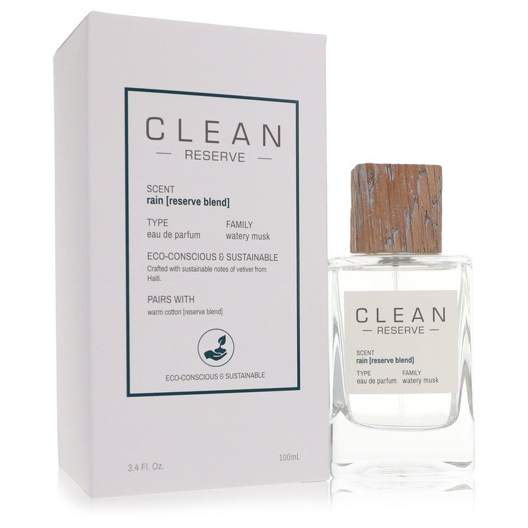 Mieszanka Clean Rain Reserve firmy Clean Eau De Parfum Spray 3,4 uncji dla kobiet