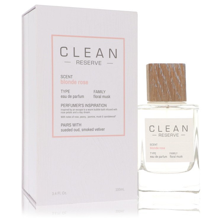 Clean Blonde Rose de Clean Eau De Parfum Spray 3.4 oz para mujeres