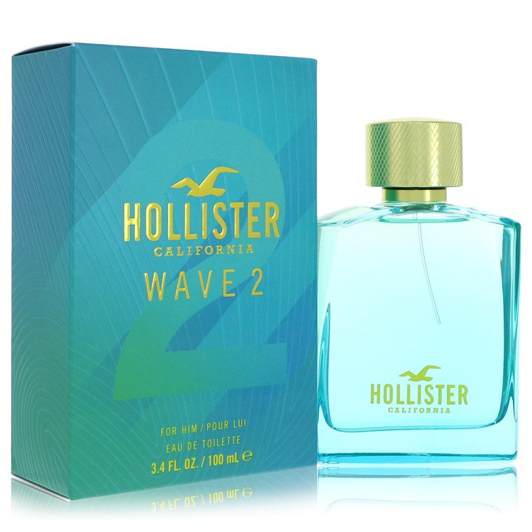 Hollister Wave 2 by Hollister Eau De Toilette Spray 3.4 oz for Men