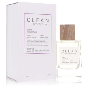 Clean Velvet Flora от Clean Eau De Parfum Spray 3,4 унции для женщин