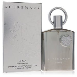 Supremacy Silver de Afnan Eau De Parfum Spray oz pentru bărbați