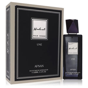 Modest Pour Homme Une marki Afnan Woda perfumowana w sprayu 3,4 uncji dla mężczyzn