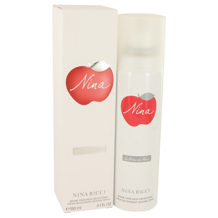 Nina By Nina Ricci Deodorant Spray 5.1 Oz For Women Floral Fragrance