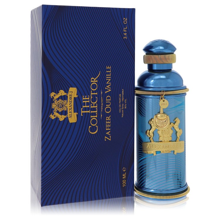 Zafeer Oud Vanille de Alexandre J Eau De Parfum Spray 3,4 onças para mulheres