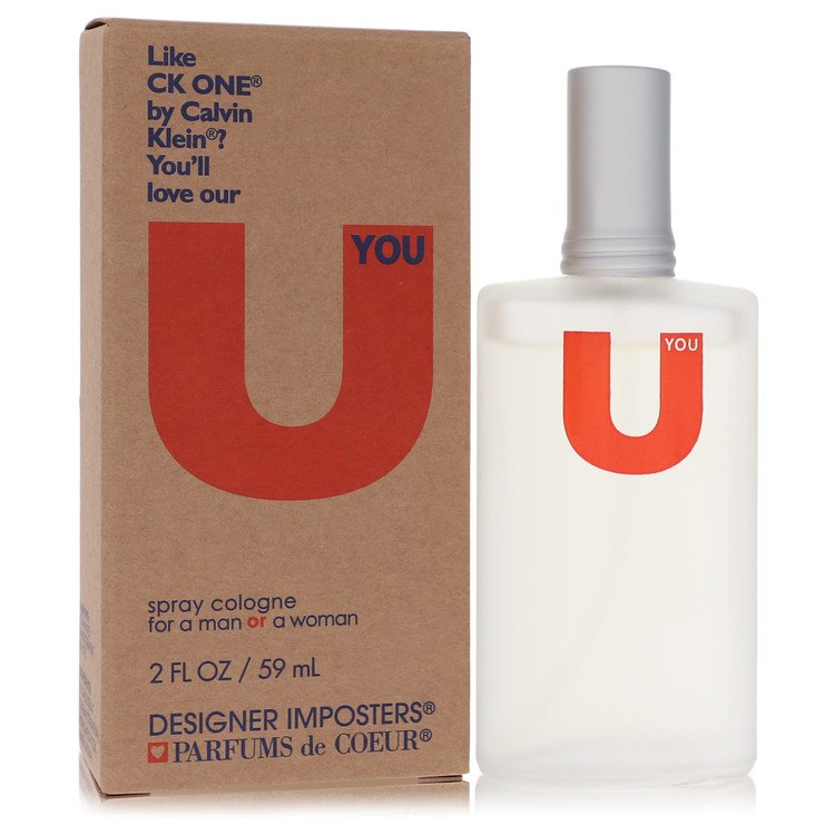 Designer Imposters U You de Parfums De Coeur Colonia Spray (Unisex) 2 oz para mujeres