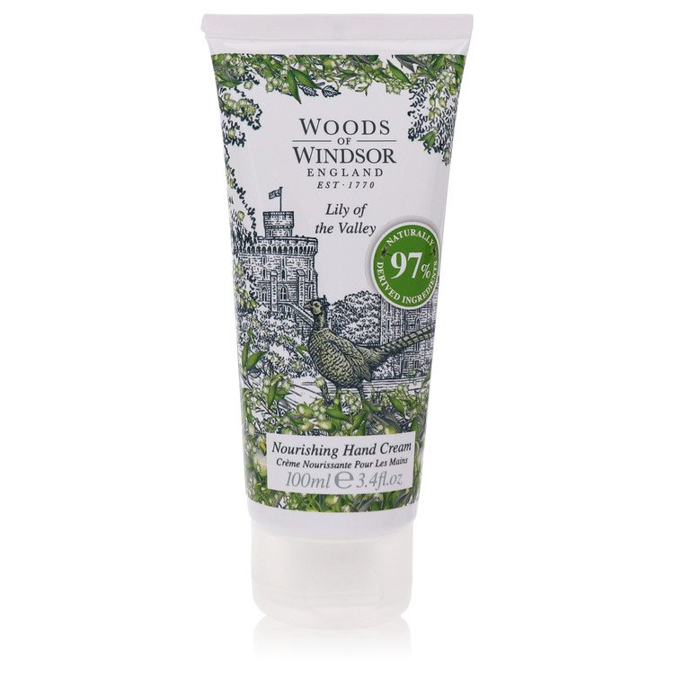 Crema de Manos Nutritiva Lily of the Valley (Woods of Windsor) de Woods of Windsor 3.4 oz para Mujeres