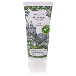 Maiglöckchen (Woods of Windsor) von Woods of Windsor Nährende Handcreme 3,4 oz für Frauen