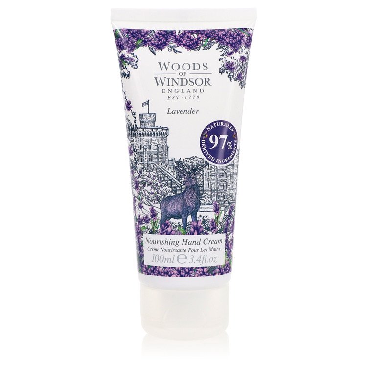 Lavender by Woods of Windsor Odżywczy krem ​​do rąk 3,4 uncji dla kobiet