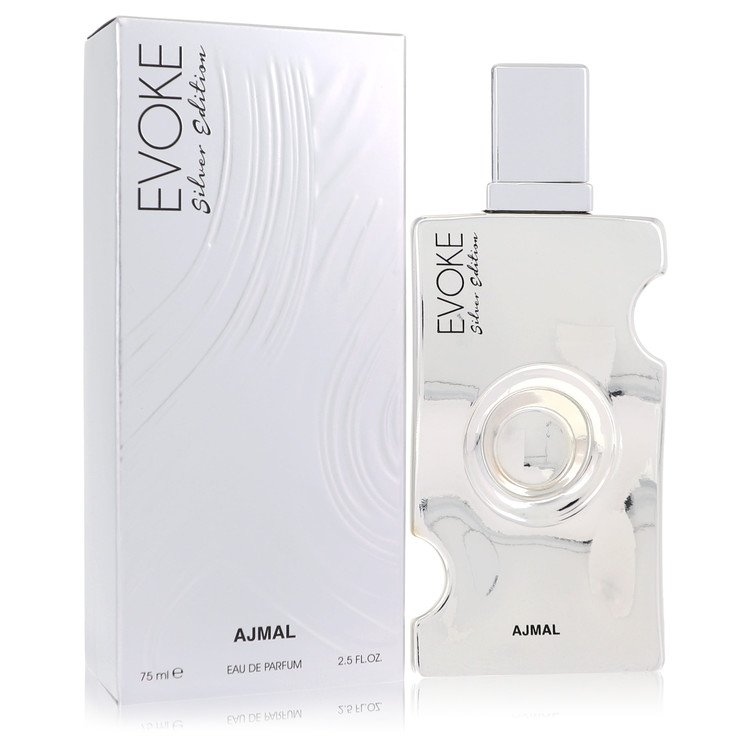 Ajmal Evoke Silver Edition de Ajmal Eau De Parfum Spray 2.5 oz para mujeres