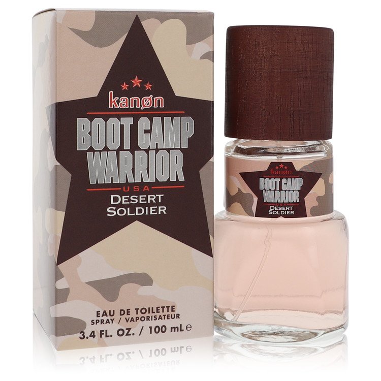 Kanon Boot Camp Warrior Desert Soldier de Kanon Eau De Toilette Spray 3.4 oz para hombres