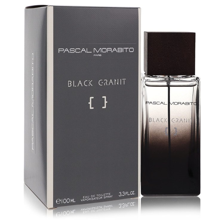 Black Granit von Pascal Morabito Eau De Toilette Spray 3,3 oz für Herren