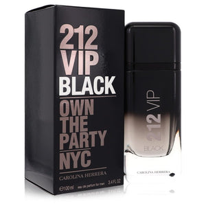 212 VIP Black de Carolina Herrera Eau De Parfum Spray para hombre