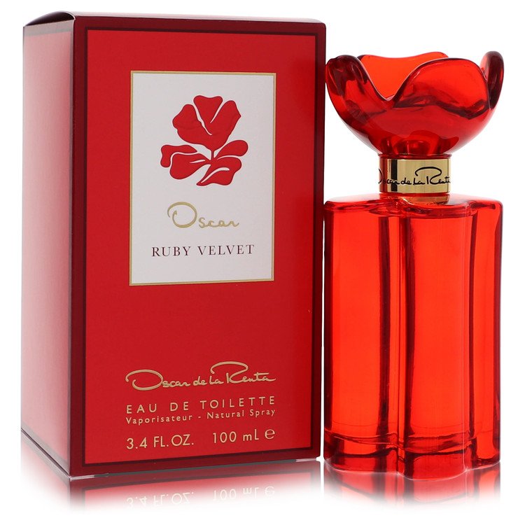 Oscar Ruby Velvet by Oscar De La Renta Eau De Toilette Spray 3.4 oz for Women