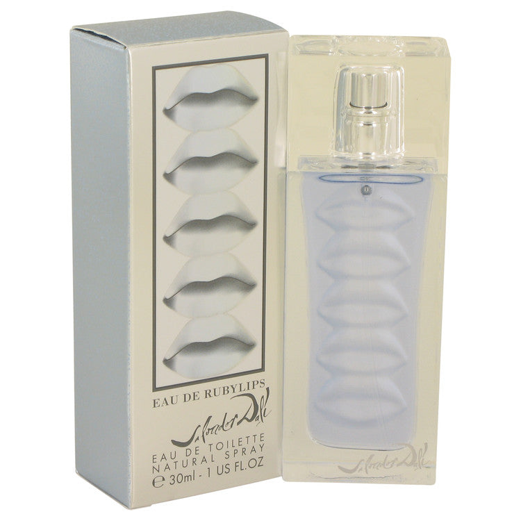 Eau de Ruby Lips de Salvador Dali Eau De Toilette Spray 1 oz para Mujeres