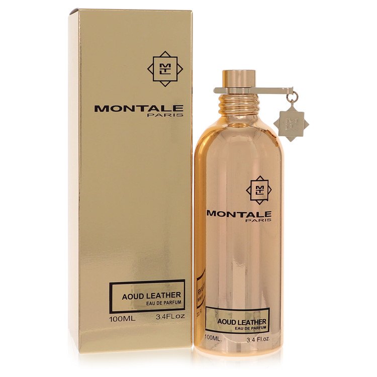 Montale Aoud Leather by Montale Eau De Parfum Spray (Unisex) 3,4 oz pentru femei