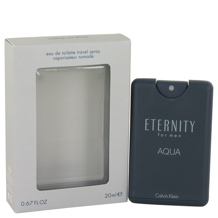 Eternity Aqua від Calvin Klein Міні EDT спрей 0,67 унції для чоловіків