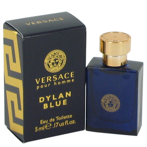 Versace Pour Homme Dylan Blue de Versace Mini EDT .17 oz para hombre