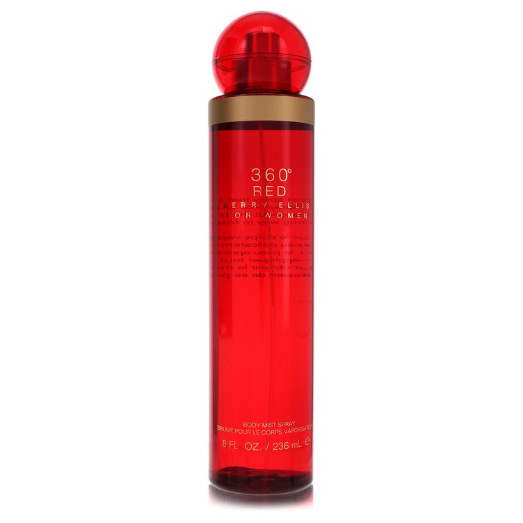 Perry Ellis 360 Red de Perry Ellis Bruma Corporal 8 oz para Mujeres