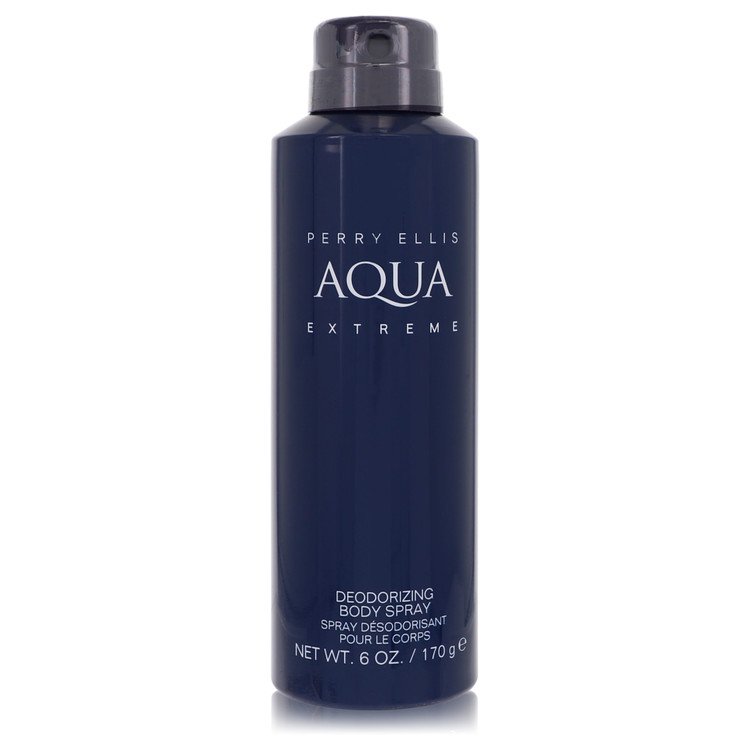 Perry Ellis Aqua Extreme Spray Corporel 6.8 Oz Pour Hommes Parfum Boisé Agrumes