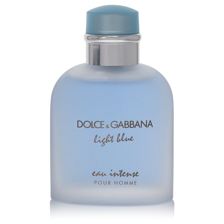 Light Blue Eau Intense by Dolce & Gabbana Eau De Parfum Spray (unboxed) 3.3 oz for Men