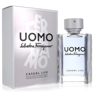 Salvatore Ferragamo Uomo Casual Life van Salvatore Ferragamo Eau de Toilette Spray voor mannen