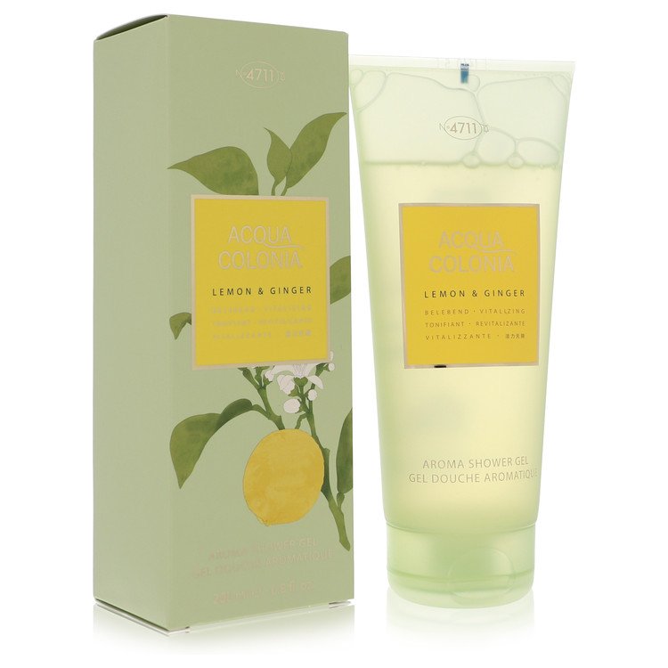 4711 ACQUA COLONIA Limón y jengibre de 4711 Gel de ducha 6.8 oz para mujeres