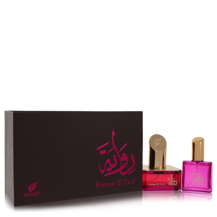 Riwayat El Ta'if by Afnan Eau De Parfum Spray + Spray EDP de călătorie gratuit de 0,67 oz 1,7 oz pentru femei