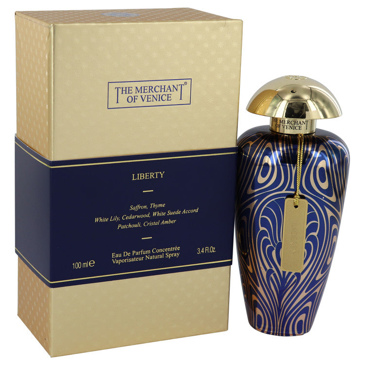 Liberty von The Merchant of Venice Eau De Parfum Concentree Spray (Unisex) 3,4 oz für Frauen