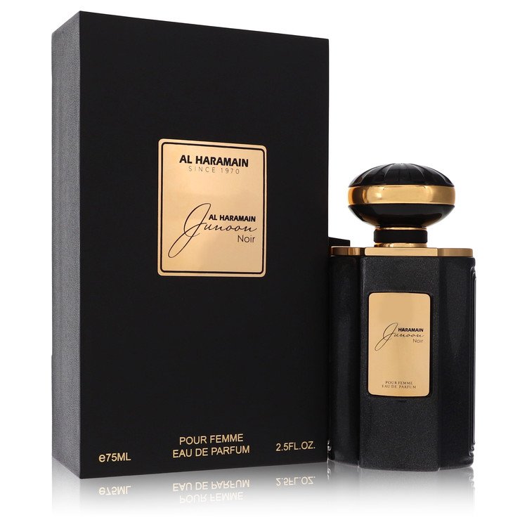 Al Haramain Junoon Noir par Al Haramain Eau De Parfum Spray 2,5 oz pour femmes