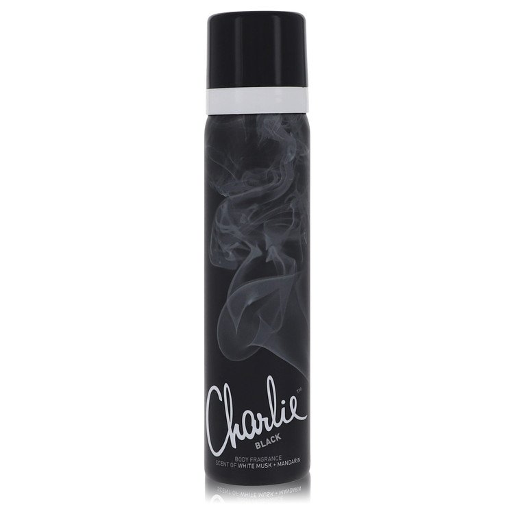 Charlie Black de Revlon Spray de fragancia corporal 2.5 oz para mujeres