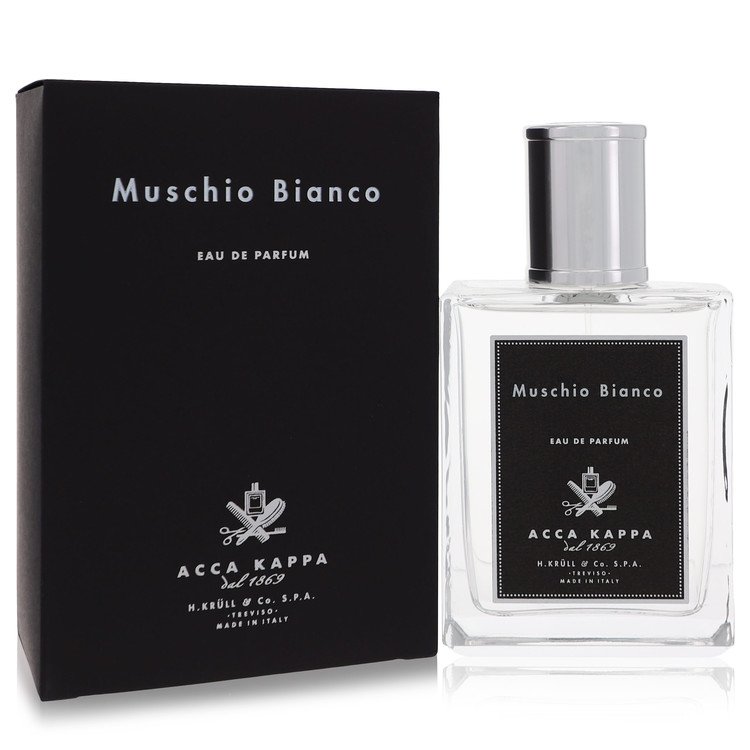 Muschio Bianco (Almizcle Blanco/Musgo) de Acca Kappa Eau De Parfum Spray (Unisex) 3.3 oz para Mujeres