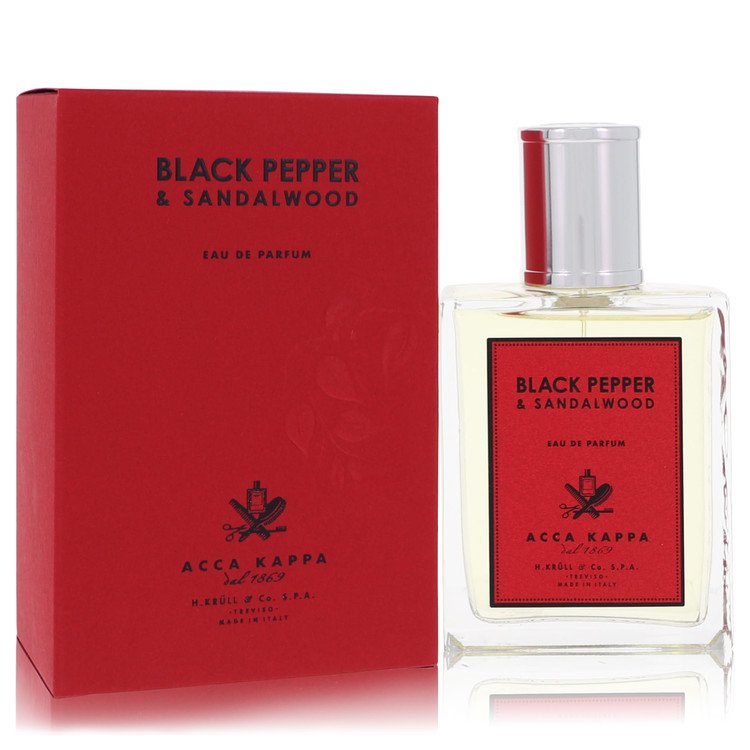Black Pepper & Sandalwood de Acca Kappa Eau De Parfum Spray 3.3 oz para hombres