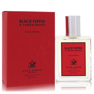 Schwarzer Pfeffer und Sandelholz von Acca Kappa Eau de Parfum Spray 3,3 oz für Männer