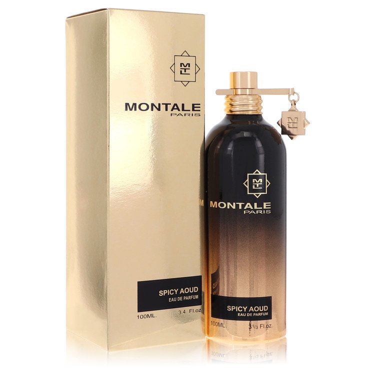 Montale Spicy Aoud de Montale Eau De Parfum Spray (Unisex) 3.4 oz para Mujeres