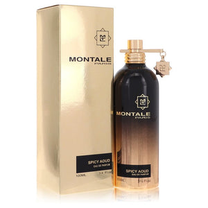 Montale Spicy Aoud de Montale Eau De Parfum Spray (Unisex) 3.4 oz para mujeres