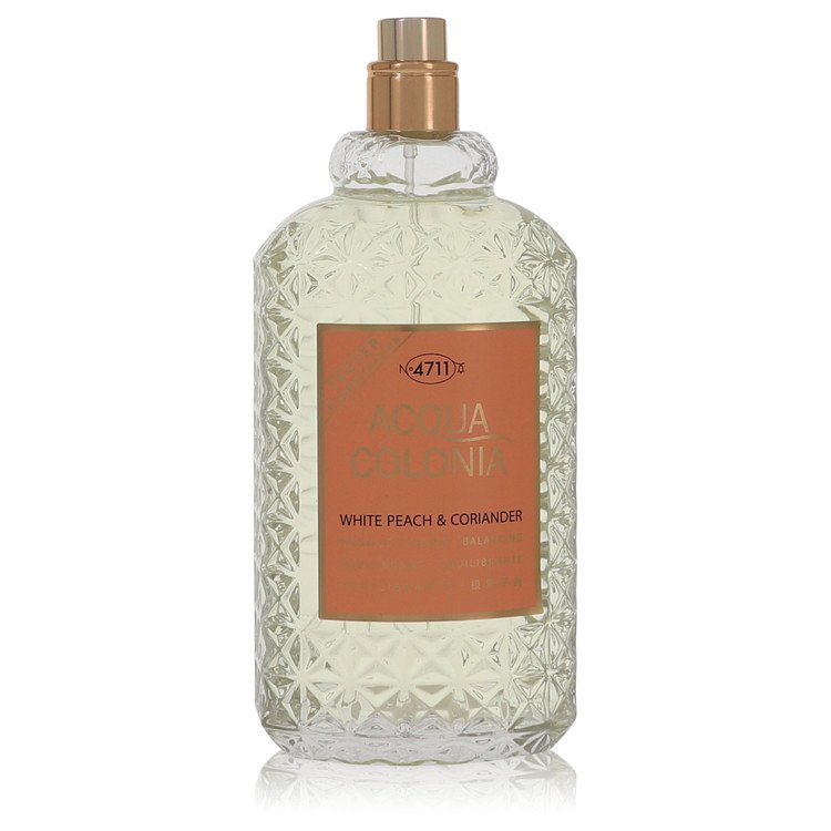 4711 Acqua Colonia White Peach & Coriander por 4711 Eau De Cologne Spray (Tester Unisex) 5.7 oz para Mujeres