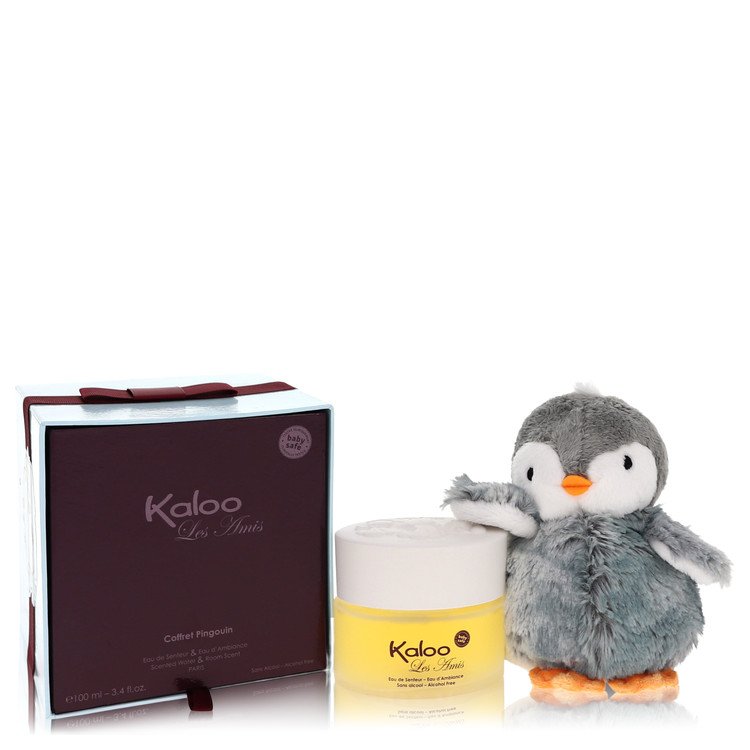 Kaloo Les Amis by Kaloo Alkoholfreies Eau D'ambiance Spray + Gratis Pinguin-Stofftier 3,4 oz für Männer