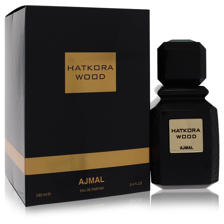 Hatkora Wood par Ajmal Eau de Parfum Spray 3,4 oz pour hommes